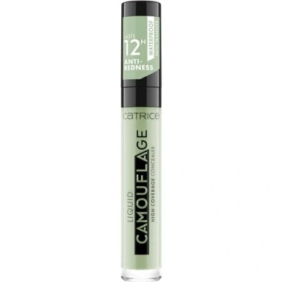 Abbildung von Catrice Liquid Camouflage High Coverage Concealer, Abdeckstift, Nr. 200 Anti Red, grün, für Mischhaut, trockene Haut, unreine langanhaltend, vegan, ölfrei, wasserfest (5ml)