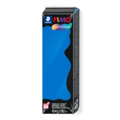 Abbildung von STAEDTLER FIMO professional ofenhärtende Modelliermasse (Großblock 454g (1 lb)) Farbe: reinblau