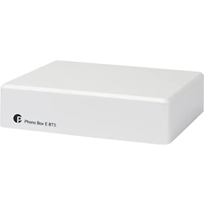 Abbildung von Pro Ject Phono Box E BT 5, Kabelloses BT5 Streaming mit aptX HD für und Line Quellen, Weiß