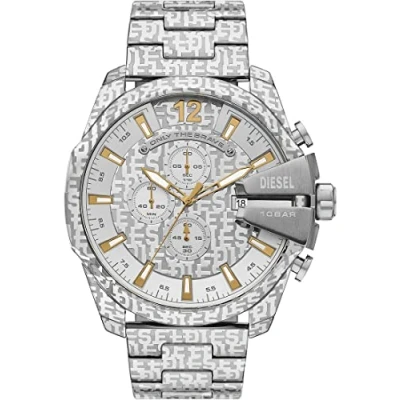 Abbildung von Diesel Herrenuhr Chronograph Mega Chief Edelstahl, DZ4636