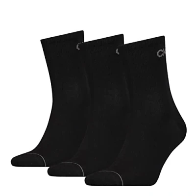 Abbildung von Calvin Klein Underwear MEN Short SOCK 3 PACK Socken, Herren, Größe: One Size, Black