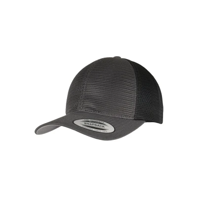 Abbildung von Flexfit Omnimesh TONE Cap, Größe: S/M, Charcoal/black