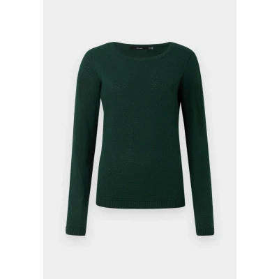 Abbildung von Vero Moda Vmcare Structure NOOS Strickpullover, Damen, Größe: XS, Pine grove