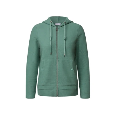 Abbildung von Cecil Sweatjacke, Damen, Größe: Large, Grün