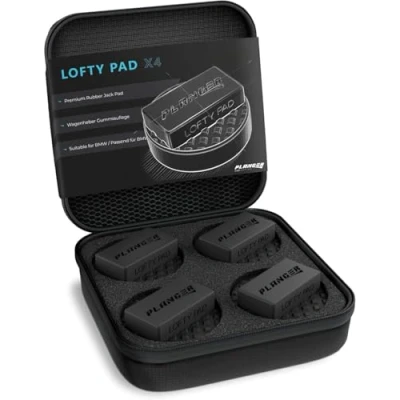 Abbildung von PLANGER® Wagenheber Gummiauflage BMW 4X Lofty PAD (für BMW, Mini &amp; Opel) 10 Jahre Garantie Bruchsicher 3t