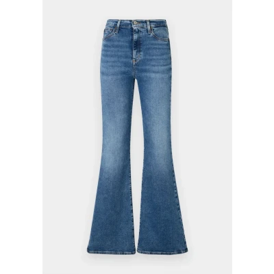 Abbildung von Tommy Jeans Sylvia HIGH Flared Jeans, Damen, Größe: 24x32, Denim medium