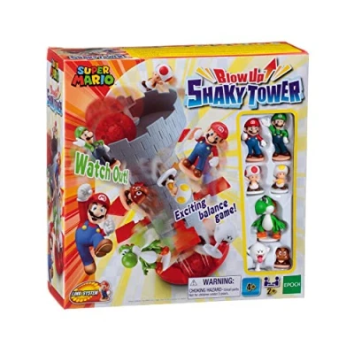 Abbildung von EPOCH Games Super Mario™ L7356 Blow Up! Shaky Tower Geschicklichkeitsspiel