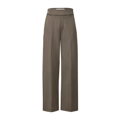Abbildung von STREET ONE Damen A378671 Straight Leg Hose, Muddy Brown, 44W / 30L EU