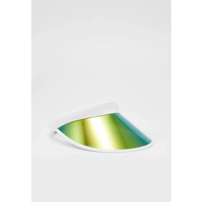 Abbildung von Urban Classics Holographic Visor Cap, Herren, Größe: One Size, White/multicolor