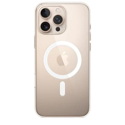 Abbildung von Apple PC Back Cover Durchsichtig MagSafe iPhone 16 Pro Max