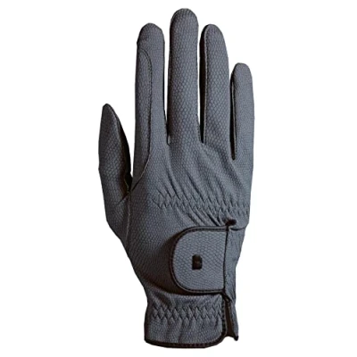 Abbildung von Roeckl Sports Reithandschuh ROECK Grip, Turnier Sommer Handschuh, Anthrazit 7
