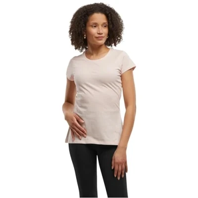 Abbildung von Build Your Brand Damen BB012 Ladies Basic Tee T Shirt, pink, S