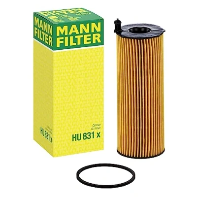 Abbildung von MANN FILTER HU 831 X Ölfilter Satz mit Dichtung / Dichtungssatz Für PKW