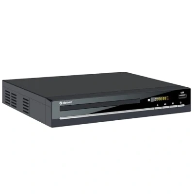 Abbildung von Denver DVH7787 DVD Player HDMI Für Fernseher, Mini, Alle Regionen Frei, 1080P Upscaling, Dolby Digital, USB, Coax, Scart, Schwarz