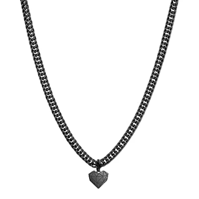 Abbildung von LIEBESKIND BERLIN TIME &amp; JEWEL Halskette LJ 0853 N 45 IP Schwarz