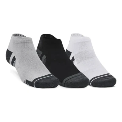 Abbildung von Under Armour Performance TECH LOW 3 PACK Unisex Sportsocken, Größe: 36.5 42, Mod gray/white/jet gray