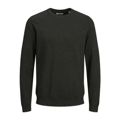 Abbildung von Jack &amp; Jones Ebasic CREW NECK NOOS Strickpullover, Herren, Größe: XS, Dark green
