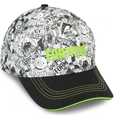 Abbildung von Get Trend Fortnite Basecap Kinder Jungen Teenager mit Snapback Verschluss Sommer Kappe Gamer Geschenk für (6 14 Jahre, Schwarz Cap)