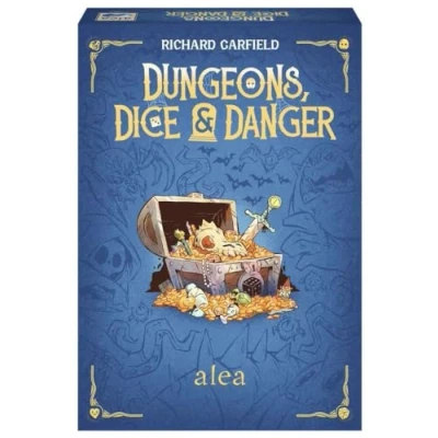 Abbildung von Ravensburger 27270 Dungeons, Dice and Danger, alea Strategiespiel, Würfelspiel für Erwachsene, Roll &amp; Write Spiel ab 12 Jahren