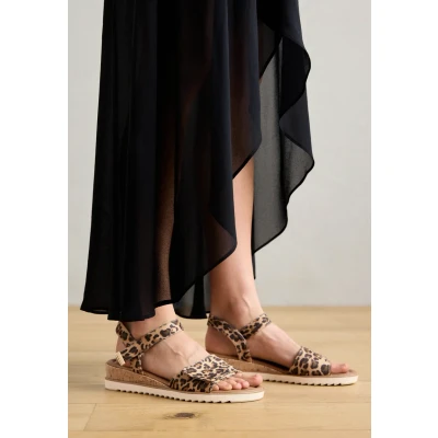 Abbildung von Tamaris Keilsandalette camel/multicoloured, Damen, Größe: 41, Camel/multi coloured Schuhe