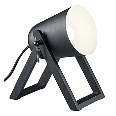 Abbildung von Reality Leuchten R50721032 Marc, Tischleuchte, E27, Schwarz matt, 12.5 x 19.5 21 cm