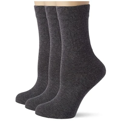 Abbildung von Nur Die Damen Gummi 3er Socken, Blickdicht, Weiß (weiß 920), 35/38,Strick