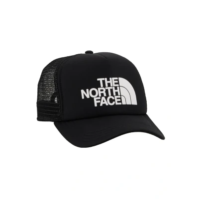 Abbildung von The North Face LOGO Trucker Unisex Cap, Größe: One Size, Black/white