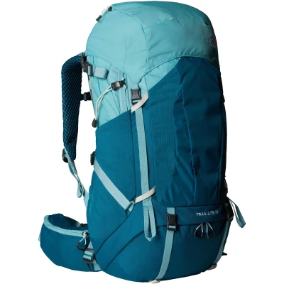 Abbildung von The North Face Trail LITE 50 Tourenrucksack, Damen, Größe: M/L, Reef waters blue/ coral