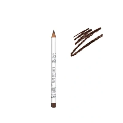 Abbildung von lavera Soft Eyeliner Brown 02 Naturkosmetik Komfortable Anwendung Frei von Silikonen Mineralöl Vegan Bio Jojobaöl &amp; Sonnenblumenöl 1,14g
