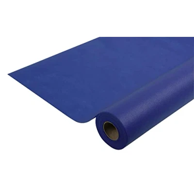 Abbildung von Pronappe Tischdecke R782046I Einweg aus Spunbond Vlies Länge 20m Breite 1,20m (pro Rolle) Farbe marineblau Reißfestes, wasserabweisendes und abwischbares Material