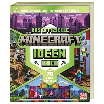 Abbildung von Das offizielle Minecraft Ideen Buch: Baue unsere Welt in nach! Über 70 coole Bauideen. Von den Pyramiden bis zur ISS Bauideen Für Gebäude und Naturwunder. Fans ab 8 Jahren