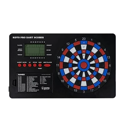Abbildung von XQ Max DUBLIN elektronischer Dartzähler (schwarz, 26.5cm x 2cm 16cm)