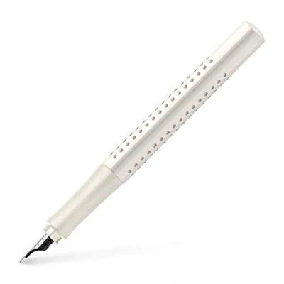 Abbildung von Faber Castell 140822 Füller Grip 2010, Stärke F, coconut milk, 1 Stück