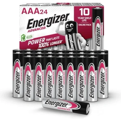 Abbildung von Energizer Advanced AAA Batterien 1,5V Alkaline, Leistungsstark &amp; Langlebig, Packung mit 24 Stück