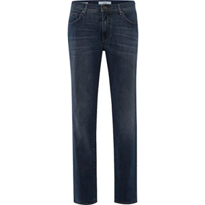 Abbildung von BRAX Style Cadiz Straight FIT Jeans Leg, Herren, Größe: 46x34, Dark blue