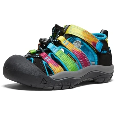 Abbildung von Keen Newport H2 Children Unisex Trekkingsandale für Kinder, Größe: 24, Rainbow Schuhe