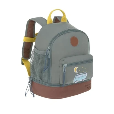 Abbildung von Lässig MINI Backpack Adventure BUS Tagesrucksack für Kinder, Größe: One Size, Cognac/olive