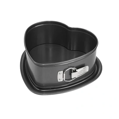Abbildung von Birkmann, Easy Baking, Springform Herz, Kuchenform mit extra hohem Rand und Marken Antihaftbeschichtung, auslaufsicher, PFOA frei, 5 Jahre Garantie, Maße: Ø 22 cm, 881501