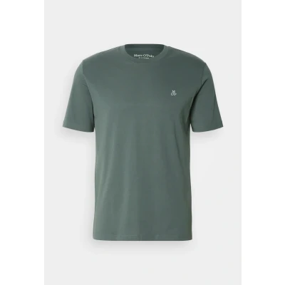 Abbildung von Marc O&#039;Polo Short Sleeve LOGO Tshirt basic, Herren, Größe: 3XL, Mangrove