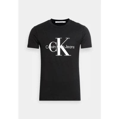 Abbildung von Calvin Klein Jeans CORE Monogram SLIM TEE Tshirt print, Herren, Größe: Medium, Black