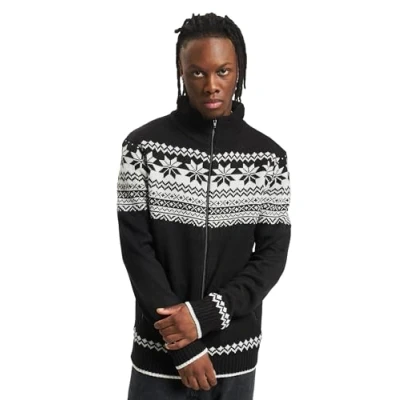 Abbildung von Brandit Norweger Strickjacke, Herren, Größe: 3XL, Black