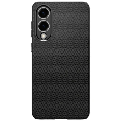 Abbildung von Spigen Liquid Air TPU Back Cover Grau Samsung Galaxy S25 Edge