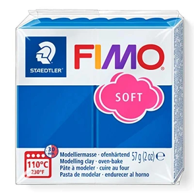 Abbildung von SG Bildung Fimo 8020 37 Soft Modelliermasse, 57 g, Pacific blau