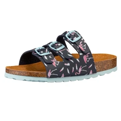 Abbildung von Lico Mädchen Bioline Flaminco Hausschuh, Marine Pink, 32 EU