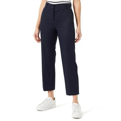Abbildung von Tommy Hilfiger SLIM Straight Stoffhose, Damen, Größe: 36, Desert sky