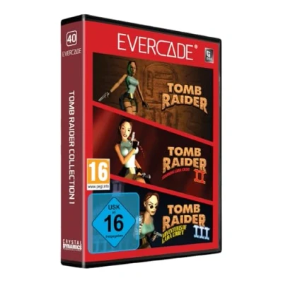 Abbildung von Blaze Evercade Tomb Raider Collection 1 Cartridge