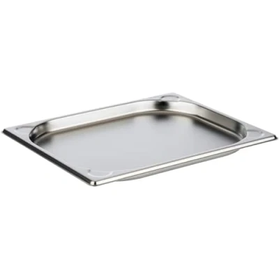 Abbildung von APS 81200 GN Behälter 1/2, Gastronormbehälter Edelstahl/Abmessungen 265 x 325 mm/Höhe 20 mm/Volumen 1 Liter