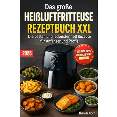 Abbildung von Das große Heißluftfritteuse Rezeptbuch XXL: Die besten und leckersten 150 Rezepte für Anfänger Profis Inklusive Tipps Tricks sowie Farbfotos