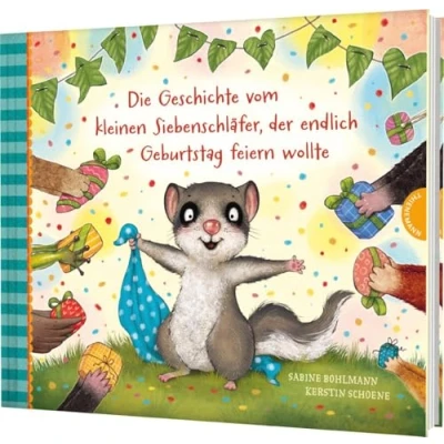 Abbildung von der kleine Siebenschläfer 8: die Geschichte vom kleinen Siebenschläfer, endlich Geburtstag feiern wollte: Ein Bilderbuch über Freundschaft und perfekte Geburtstagsfeier (8)