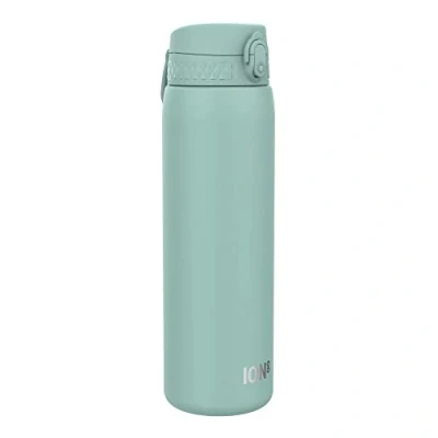 Abbildung von Ion8 Auslaufsichere 1 Litre Trinkflasche, Vakuumisolierter Edelstahl, 920ml (31oz), Pastellgrun